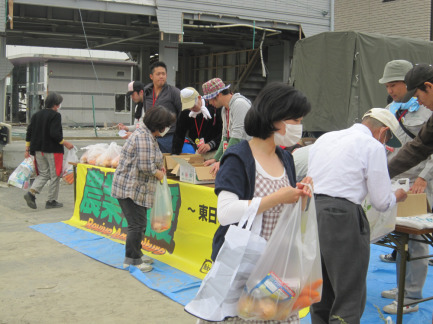 【画像】2011年６月物資支援　東日本大震災支援活動：宮城県石巻市　