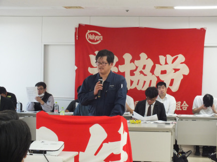 【画像】水上選挙管理委員長